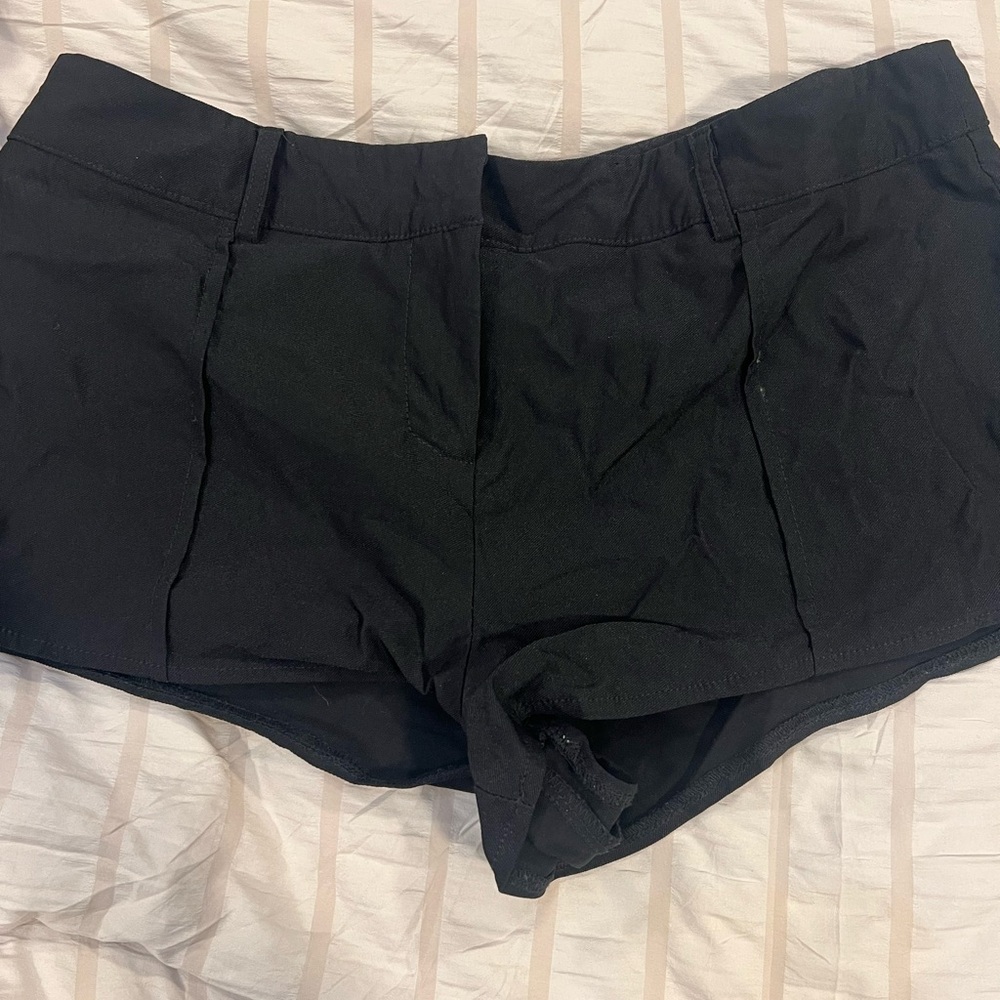 REVOLVE High Waist Black Shorts